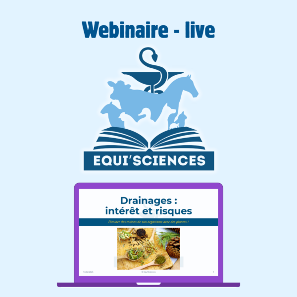 Webinaire en direct de santé animale Equi'Sciences