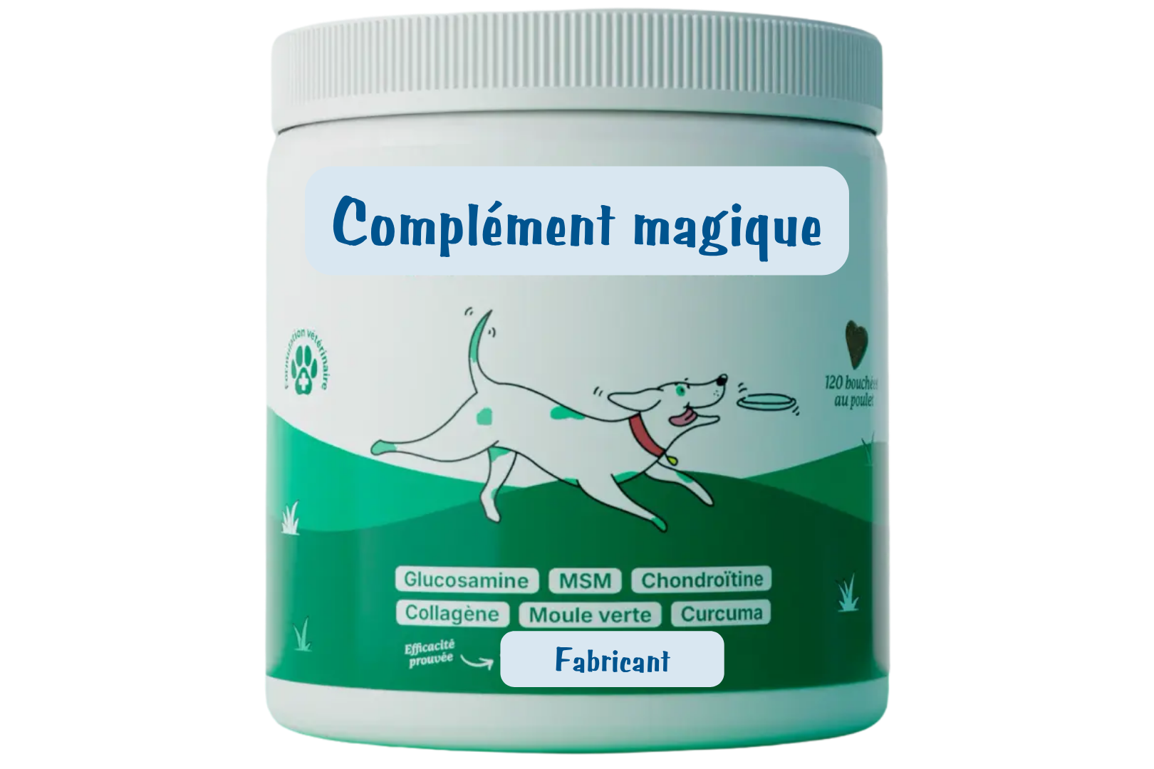 DE rapide – Bouchées pour l&rsquo;arthrose des chiens